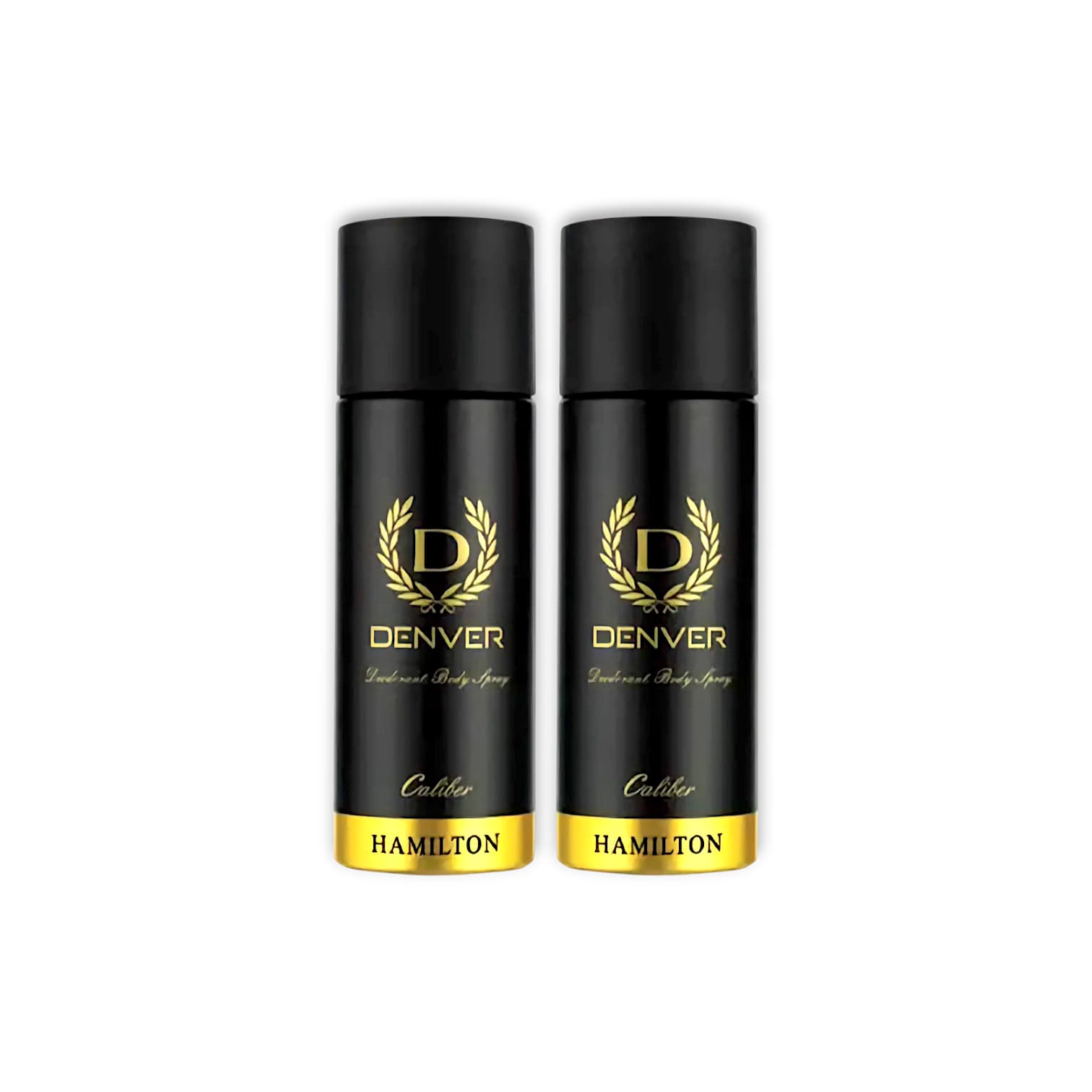 DENVER Caliber Nano Travel Size Pack Deo Perfume Body Spray - For Men - Pack Of Two