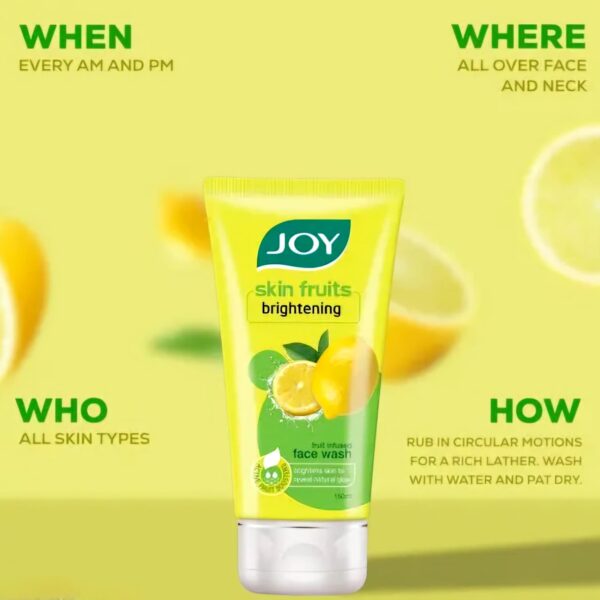Joy De Tan Papaya Face Wash - For Dark Spots, Tan, Dead Skin Cells Removal - 50 ml x 4 = 200ml - Image 2