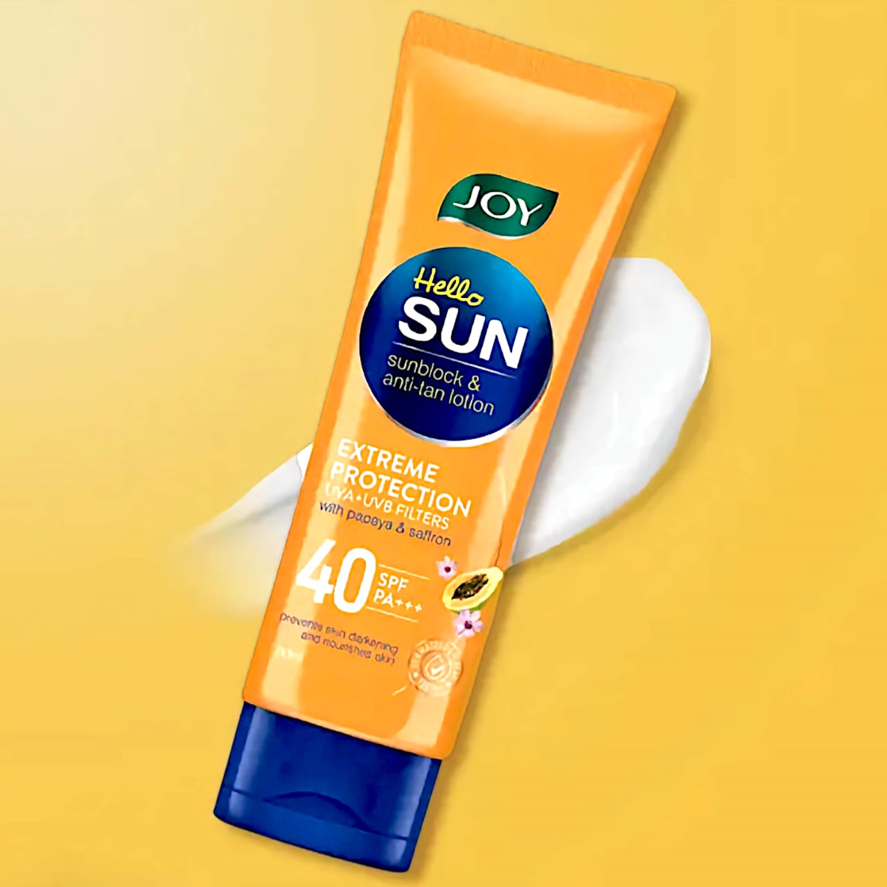 Joy Hello Sun Sunblock & Anti Tan Lotion Sunscreen - SPF 40 PA+++ - 50ml