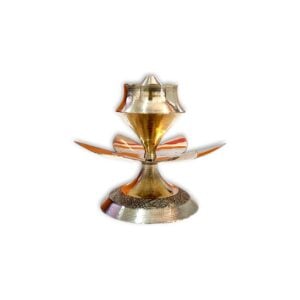 Pure Brass Agarbtti Stand - Pooja Agarbatti Stand - "খাঁটি পিতলের তৈরি পূজার আগরবাতি স্ট্যান্ড" - "शुद्ध पीतल पूजा अगरबत्ती स्टैंड" -  3.1inch