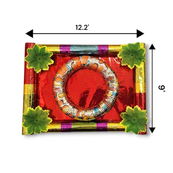 Tatta Tray -  "তত্ত্ব ট্রে" -  for Storing Fruit, Sweet, Chocolate - Bengali Wedding Purpose - Decoretive & Presentetion Tray etc. - Image 2