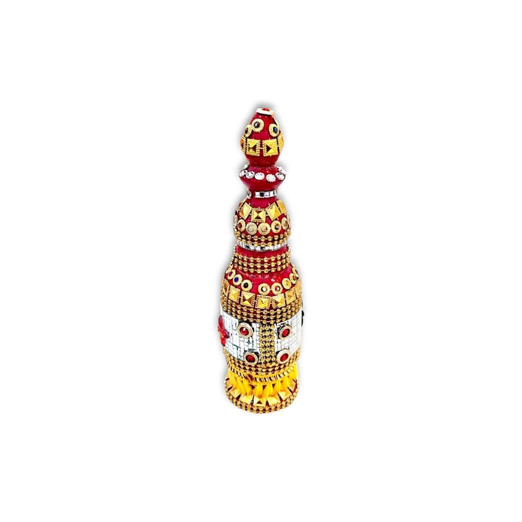 Pure Wooden Handcrafted Gach Kouto - Gach Kouto - For Wedding Purpose - Bengali Wedding Gach Kouto 6.8inch - Image 2