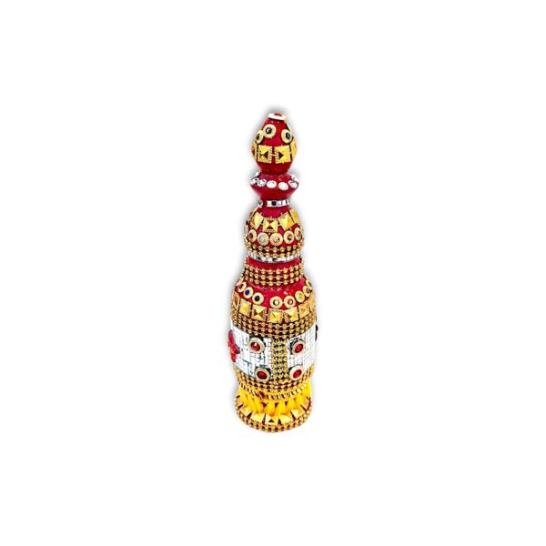 Pure Wooden Handcrafted Gach Kouto - "গাছ কৌটো" - "गाछ कौतू" - For Wedding Purpose - Bengali Wedding Gach Kouto 6.8inch - Image 2