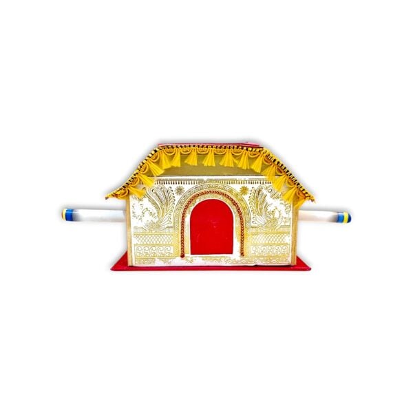 Palki Style Tatwa Suchi For Bengali Wedding - "তত্ত্ব সূচি" - "तत्ता सूची" - Wedding Tatwa Suchi 11.8 inch