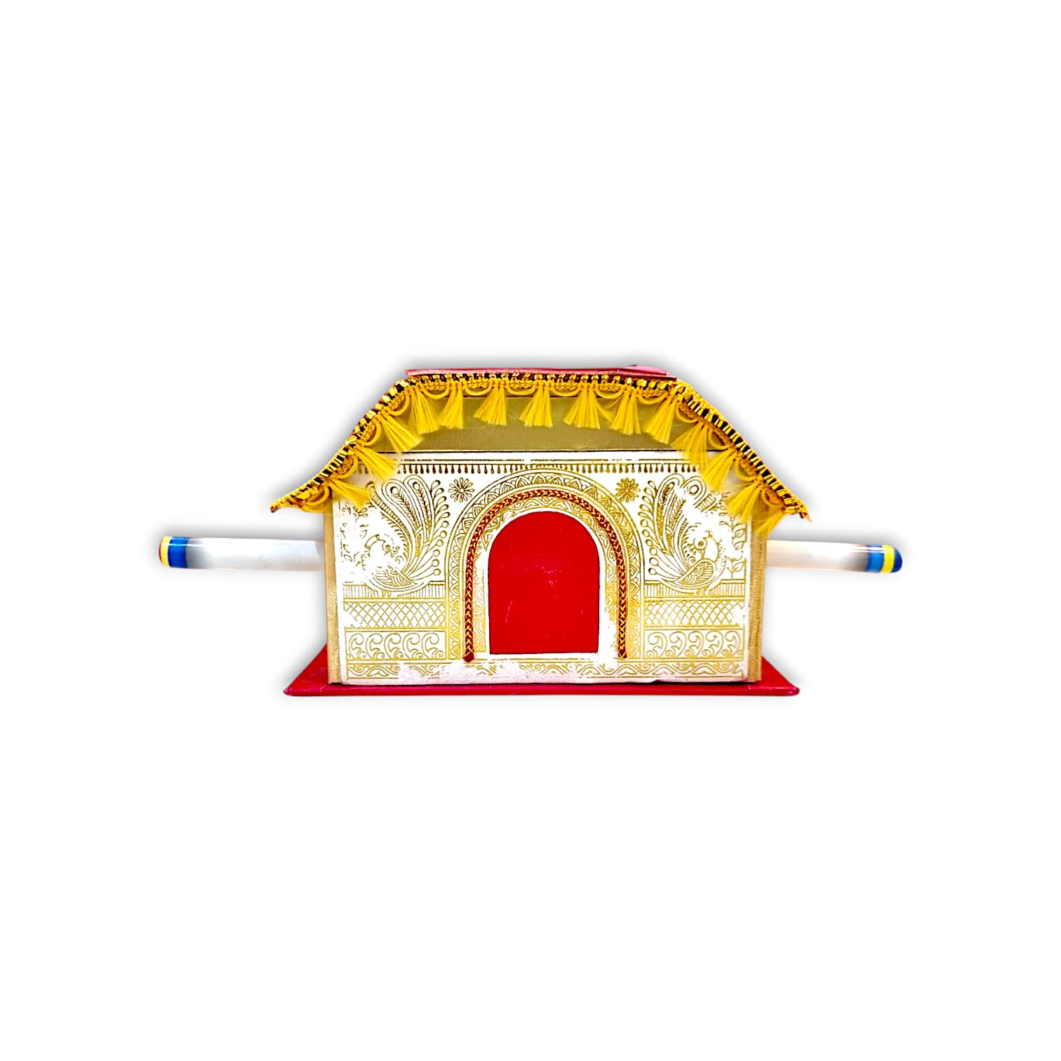 Palki Style Tatwa Suchi For Bengali Wedding - "তত্ত্ব সূচি" - "तत्ता सूची" - Wedding Tatwa Suchi 11.8 inch