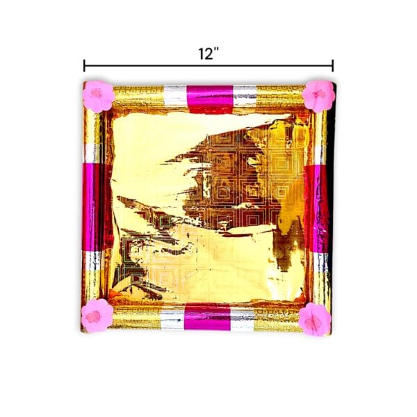 Tatwa Tray - "তত্ত্বের ট্রে" - for Bengali Wedding, Decoration, Presentation Purpose 12 inch - Image 2