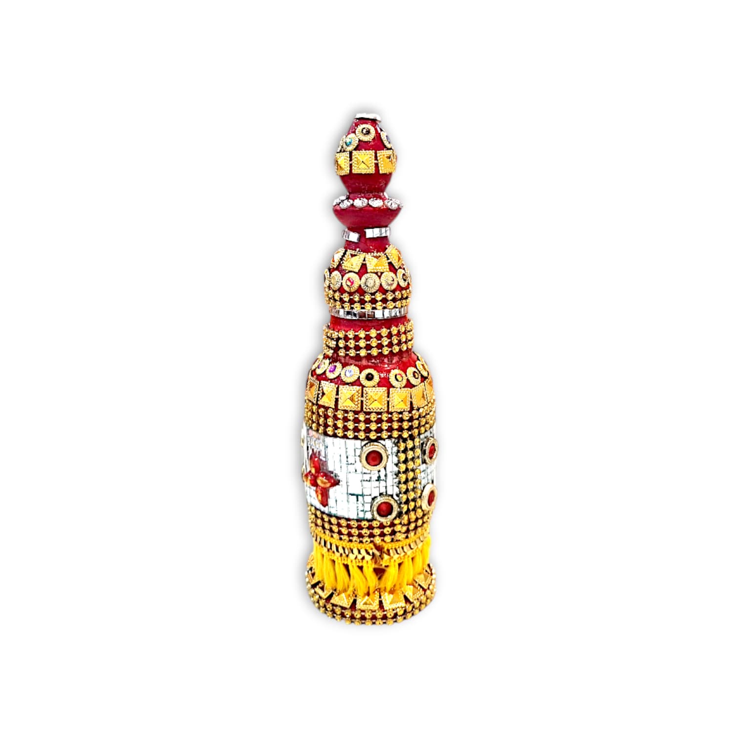 Pure Wooden Handcrafted Gach Kouto - "গাছ কৌটো" - "गाछ कौतू" - For Wedding Purpose - Bengali Wedding Gach Kouto 6.8inch