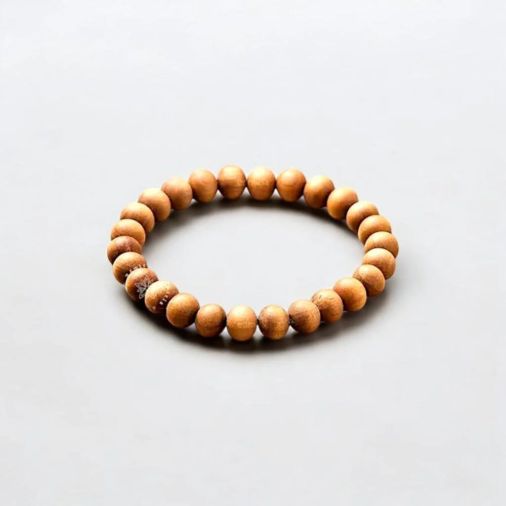 Sandalwood Bracelet - Chandan Fragrance Bracelet - for Men & Women - Image 2