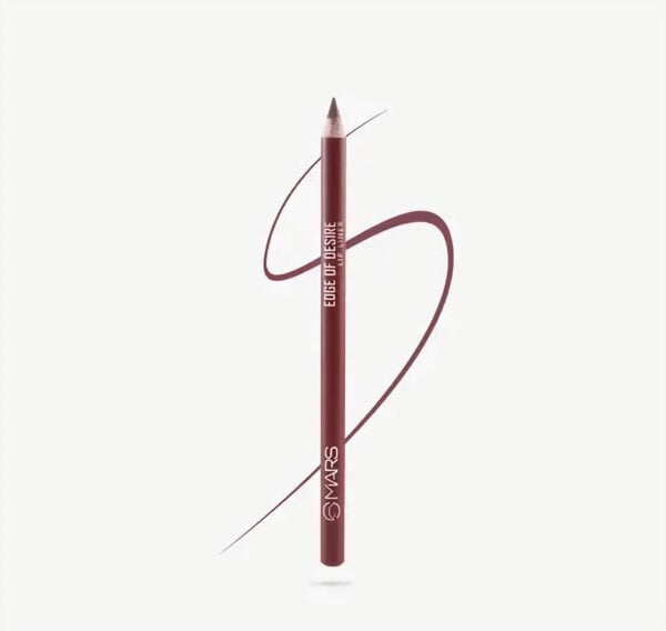 MARS Matte Lip Liner - One Swipe Smooth Application - Long Lasting & Travel Friendly Lip Pencil - 1.4gm -  Deep Dawn - Single Piece