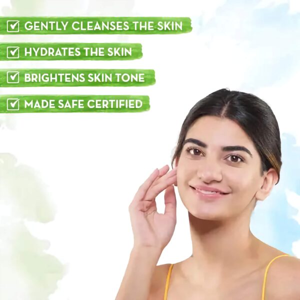 Mamaearth Rice Face Wash - With Rice Water & Niacinamide - For Glass Skin - 100 ml - Image 3