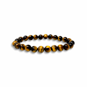 Gemstone Crystal Bracelet - Elastic Strecth Unisex Bracelet - Fashion Healing Accessories - for Men, Women, Boys, Girls - 8mm
