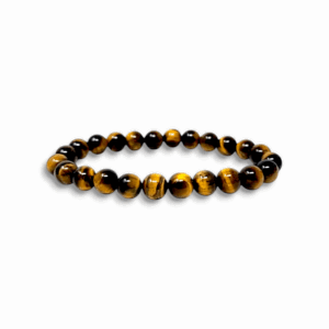 Gemstone Crystal Bracelet - Elastic Strecth Unisex Bracelet - Fashion Healing Accessories - for Men, Women, Boys, Girls - 8mm