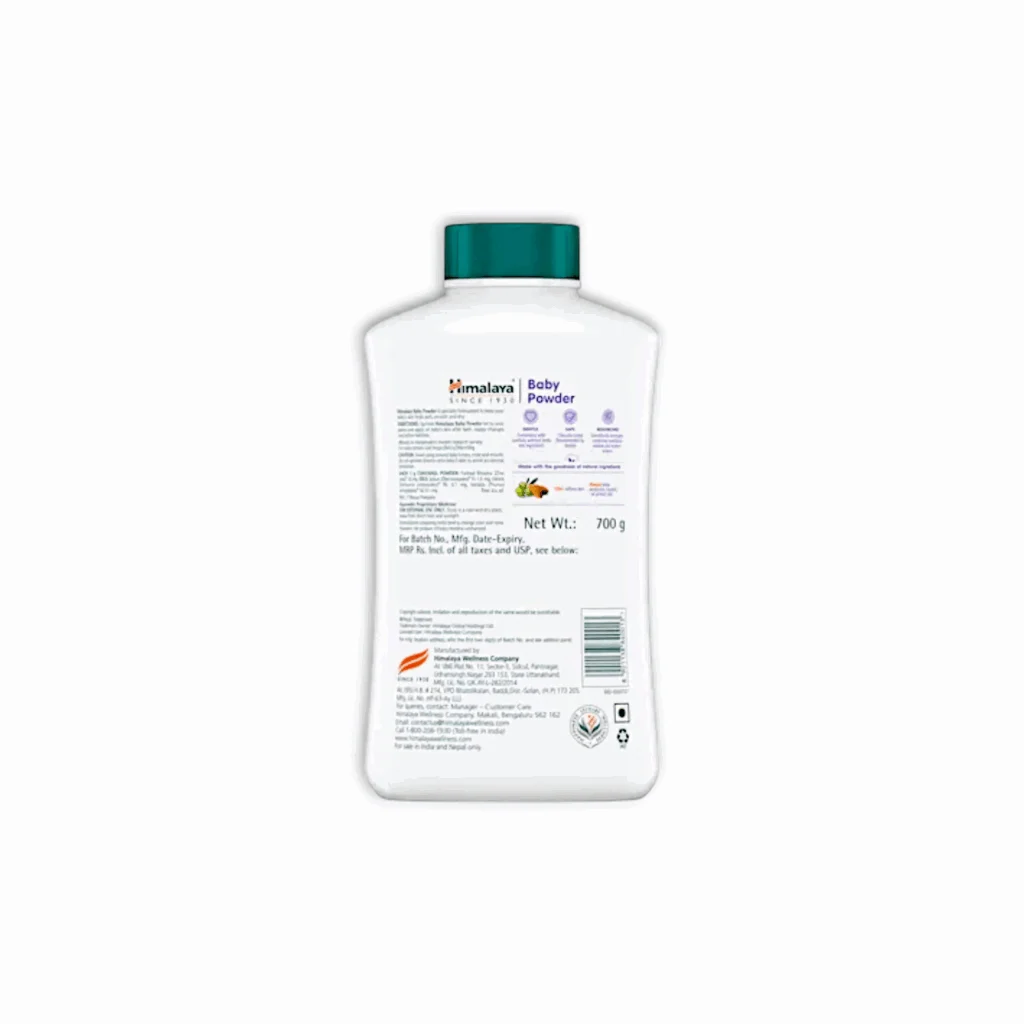 Himalaya Baby Powder - Keeps Baby's Skin Smooth & Dry 700gm - Set of Single Piece - Image 2