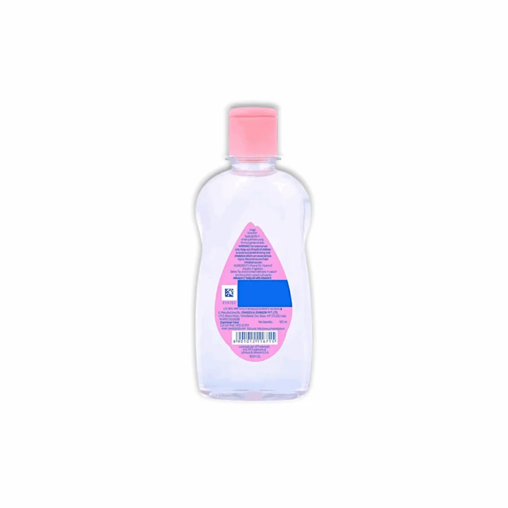 Johnson Baby Oil - Baby Oil With Vitamin E - Pack of Single Piece 100ml - Image 3