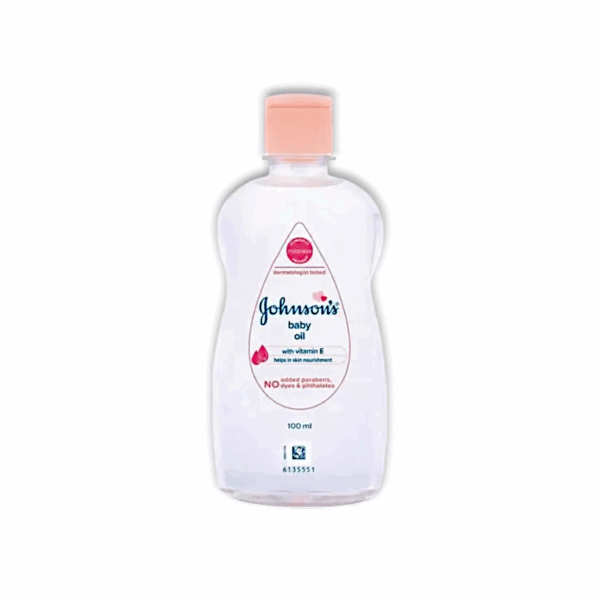 Johnson Baby Oil - Baby Oil With Vitamin E - Pack of Single Piece 100ml