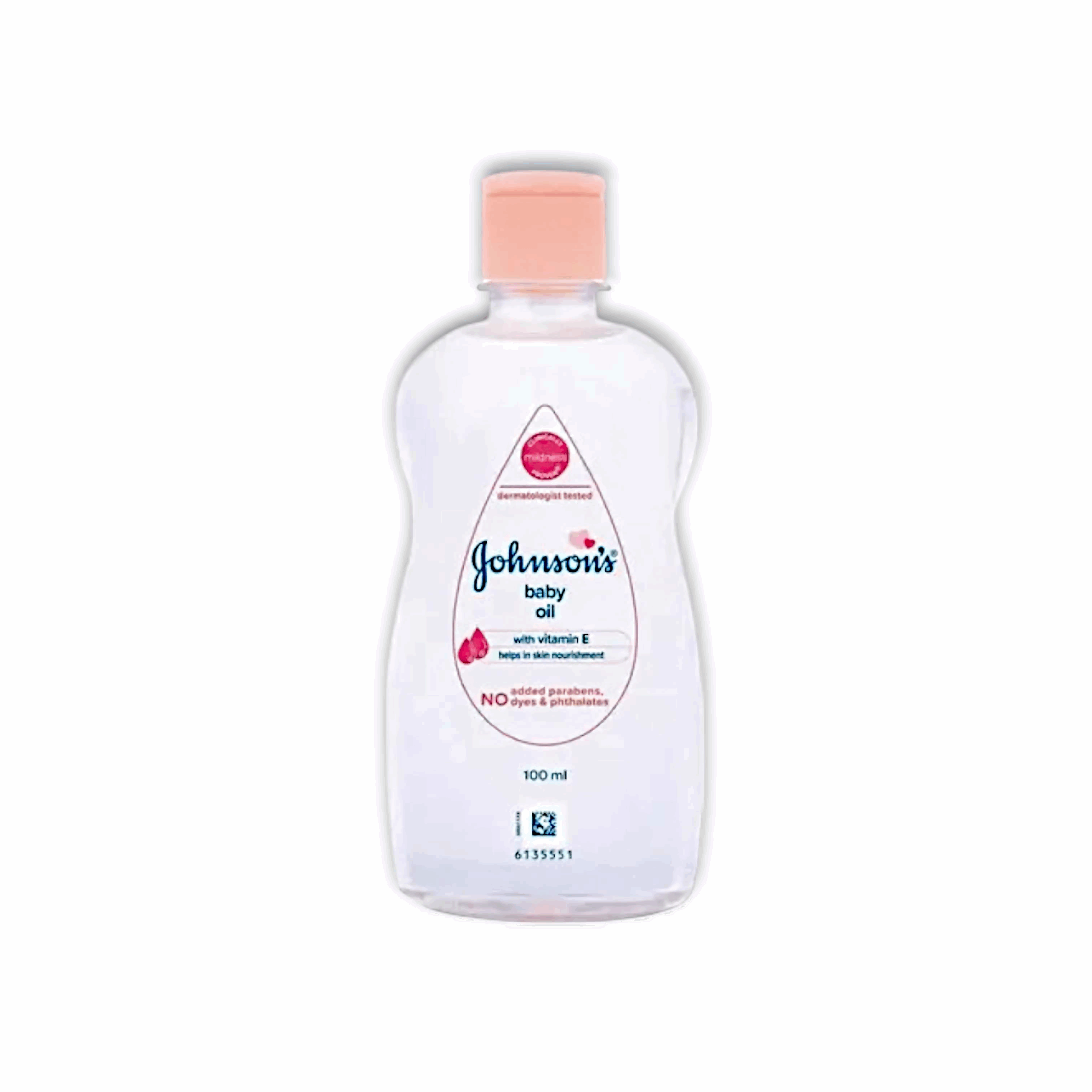 Johnson Baby Oil - Baby Oil With Vitamin E - Pack of Single Piece 100ml