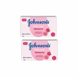 Johnson Baby Body Blossoms Soap - Blossoms Soap 75gm Each - Pack of Two