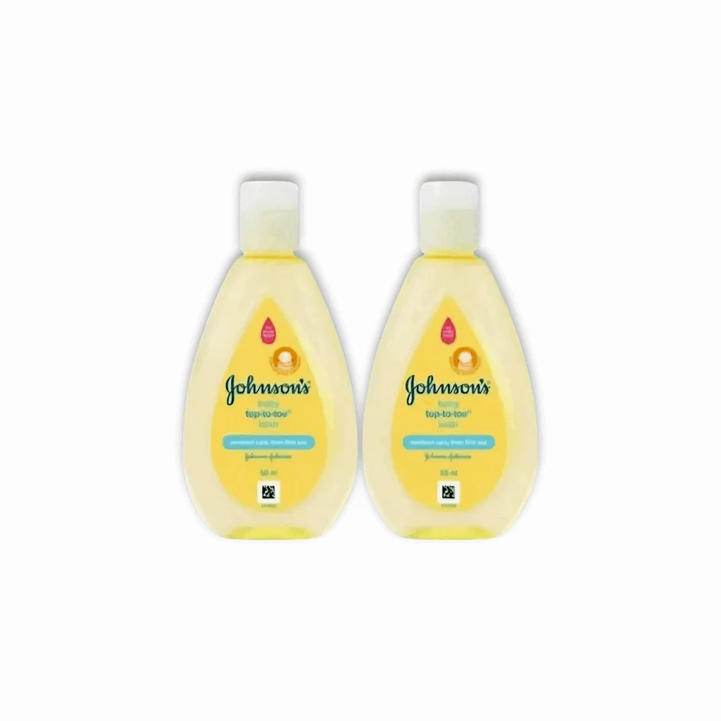 Baby Top to Toe Bath Wash - Baby Bath Wash Each of 50ml - Pack of Two