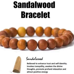 Sandalwood Bracelet - Chandan Fragrance Bracelet - for Men & Women