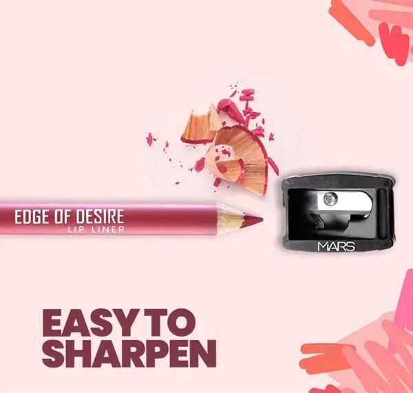 MARS Matte Lip Liner - Long Lasting & Travel friendly Lip Pencil 1.4mm ×2 - WINE NIGHTS + RED TEASE - Image 2