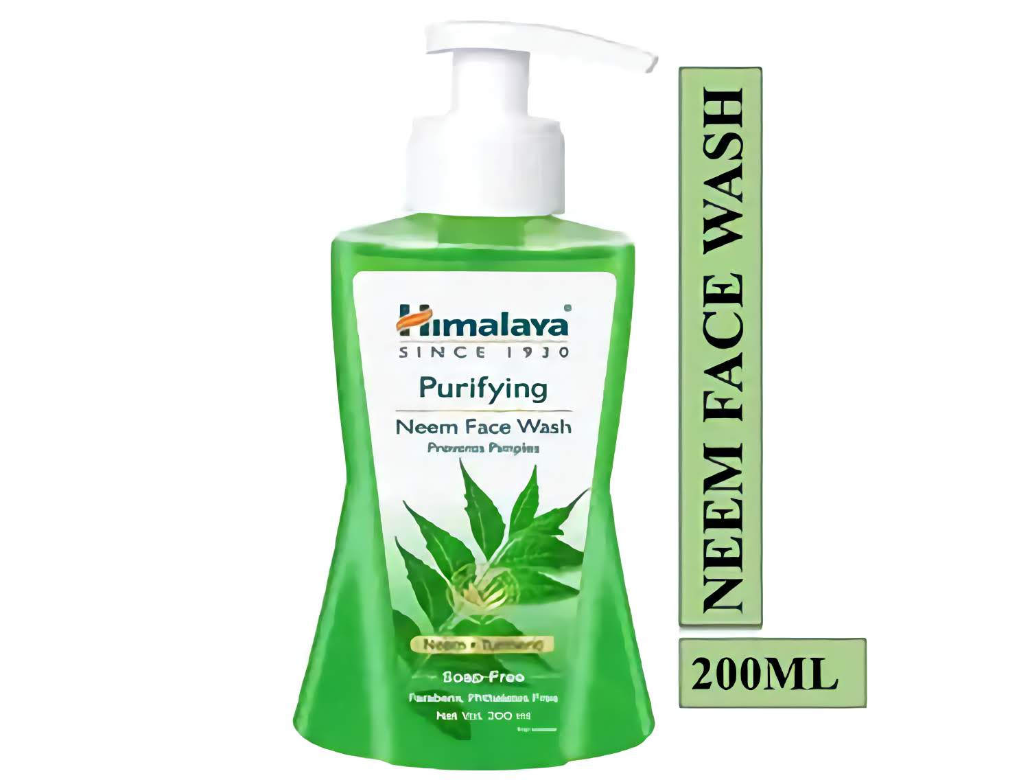 Himalaya Neem Face Wash - Soap Free - "হিমালয়া  নিম ফেস ওয়াশ" - "हिमालया नीम फेस वॉश" 200ml - Pack Of  Single Piece
