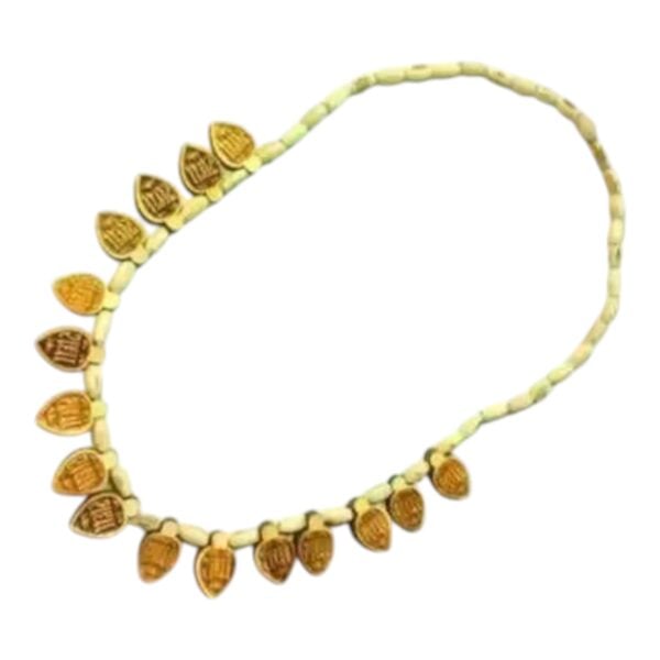 Pure Original Tulsi Radha Necklace Chain - Tulsi Chain - Iskon Tulsi Chain - Krishna Mala - Shri radhe Necklace Mala - Image 2