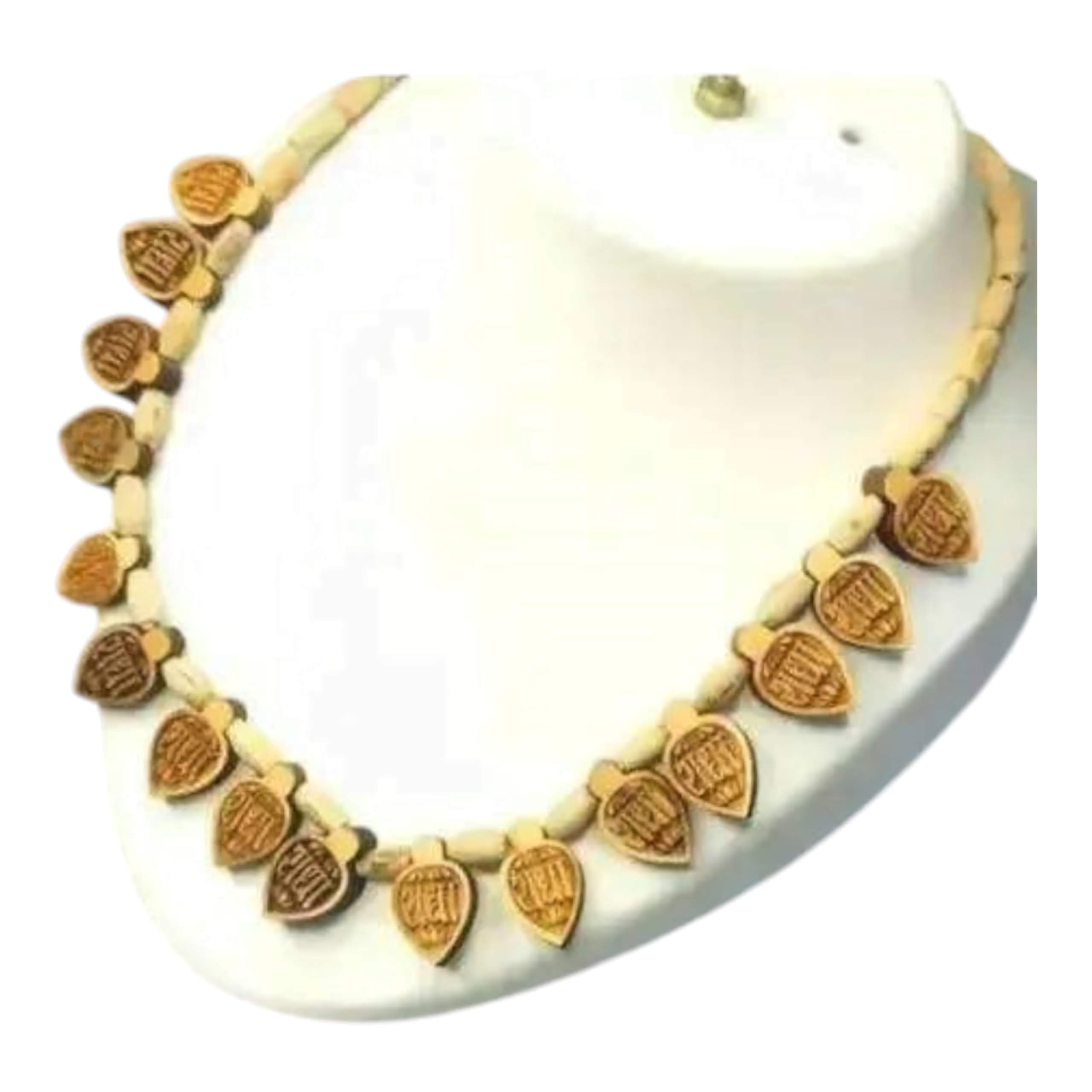 Pure Original Tulsi Radha Necklace Chain - Tulsi Chain - Iskon Tulsi Chain - Krishna Mala - Shri radhe Necklace Mala