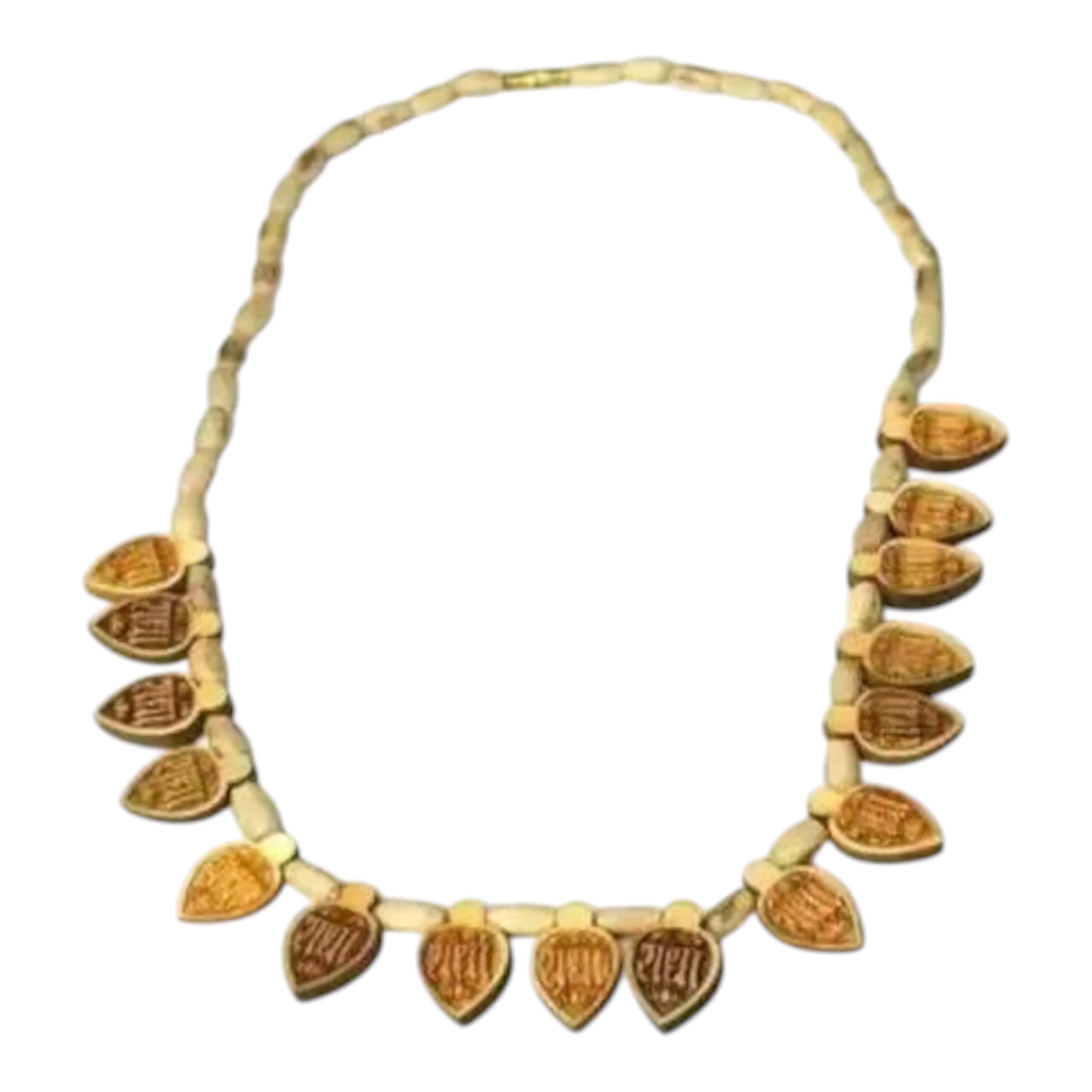 Pure Original Tulsi Radha Necklace Chain - Tulsi Chain - Iskon Tulsi Chain - Krishna Mala - Shri radhe Necklace Mala