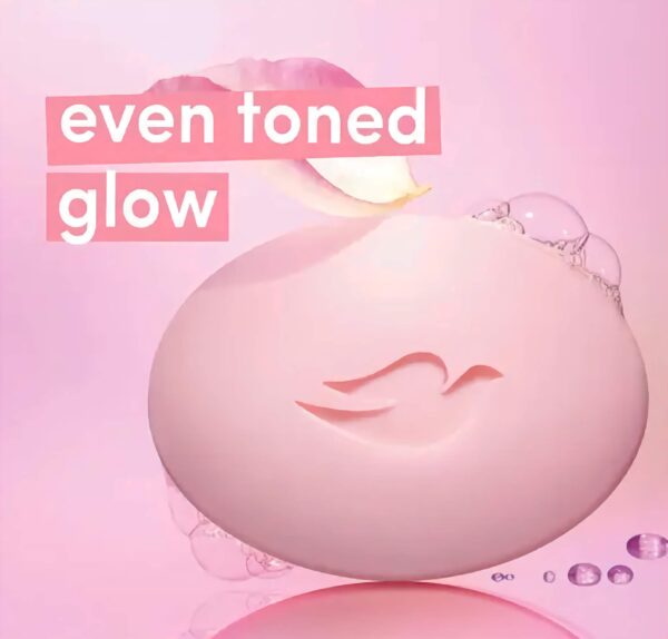 Dove Pink Beauty Bar - Moisturzing Cream - Toned Nourished Skin with Plant Based Cleansers PO5 -125gm Each - Image 2