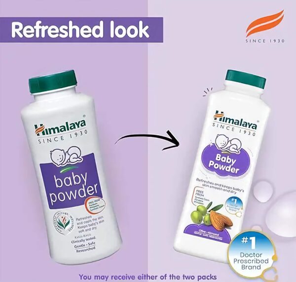 Himalaya Baby Powder - Keeps Baby's Skin Smooth & Dry 700gm - Set of Single Piece - Image 4
