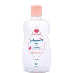 Johnson Baby Oil - Baby Oil With Vitamin E - Pack of Single Piece 100ml