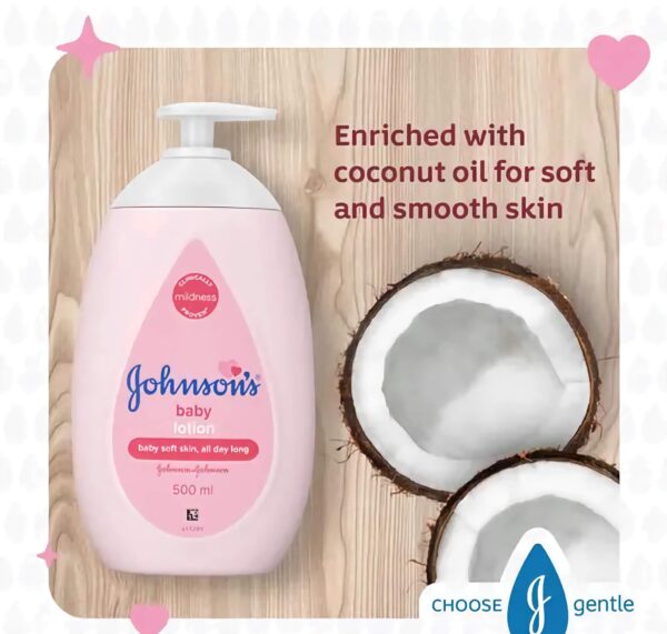 Johnson Baby Body Lotion - Baby Lotion For Baby 500ml - Image 4