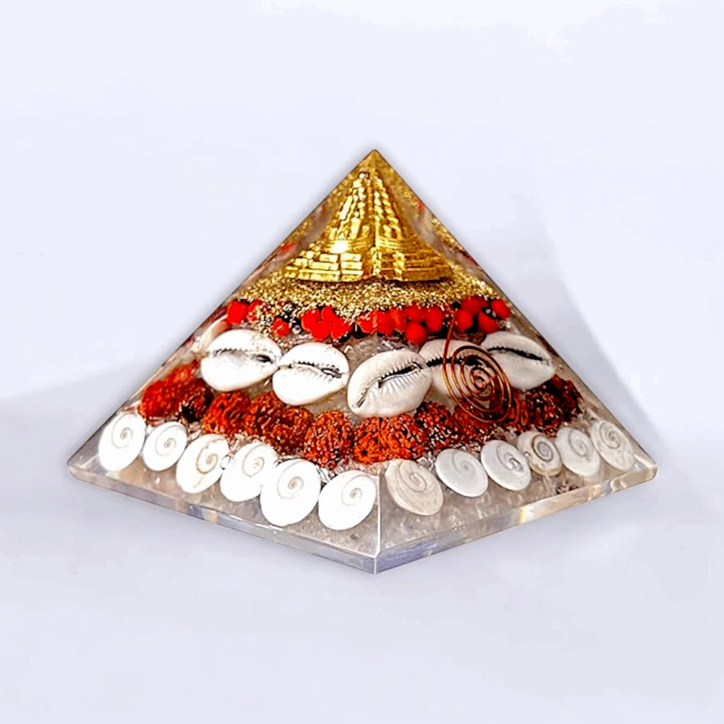 Crystal Laxmi Pyramid - Gomti Chakra Pyramid - Laxmi Pyramid - Image 2