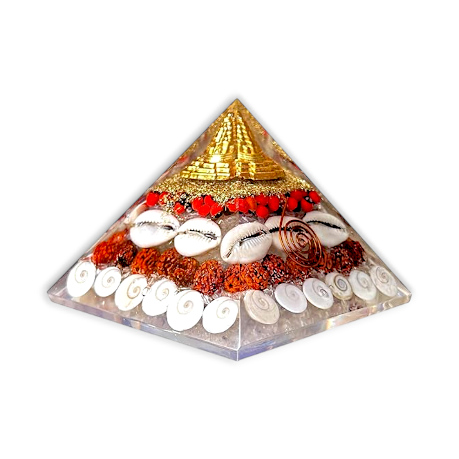 Crystal Laxmi Pyramid - Gomti Chakra Pyramid - Laxmi Pyramid