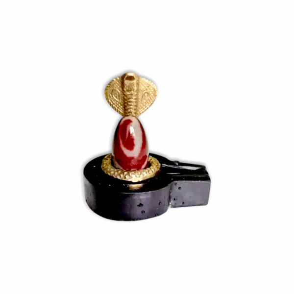 Narmadeshwar Shivling - Mahakal Tilak - Original Narmada River Shivaling - Image 4