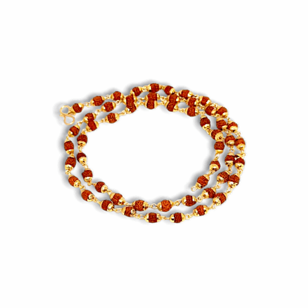 Small Beads Rudraksha Mala - "छोटे मोतियों वाली रुद्राक्ष माला" - "ছোট পুঁতি সহ রুদ্রাক্ষ মালা"