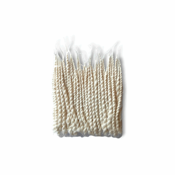 HandMade Long Twisted Pure Cotton Wicks - Cotton Wicks