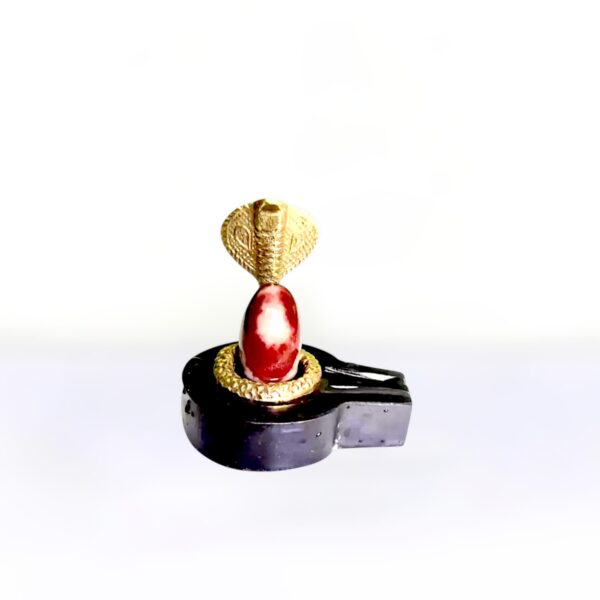 Narmadeshwar Shivling - Mahakal Tilak - Original Narmada River Shivaling - Image 2