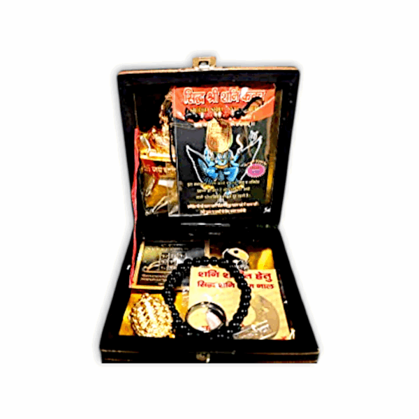 Shree Shani Dev Yantra - Shani Idol Yantra - Kavach for Home