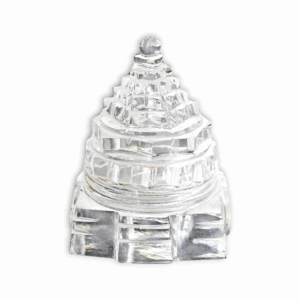 Pure Crystal Shri Yantra - Sphatik Shree Yantra - Sri Maha Meru Yantra - Crystal Yantra