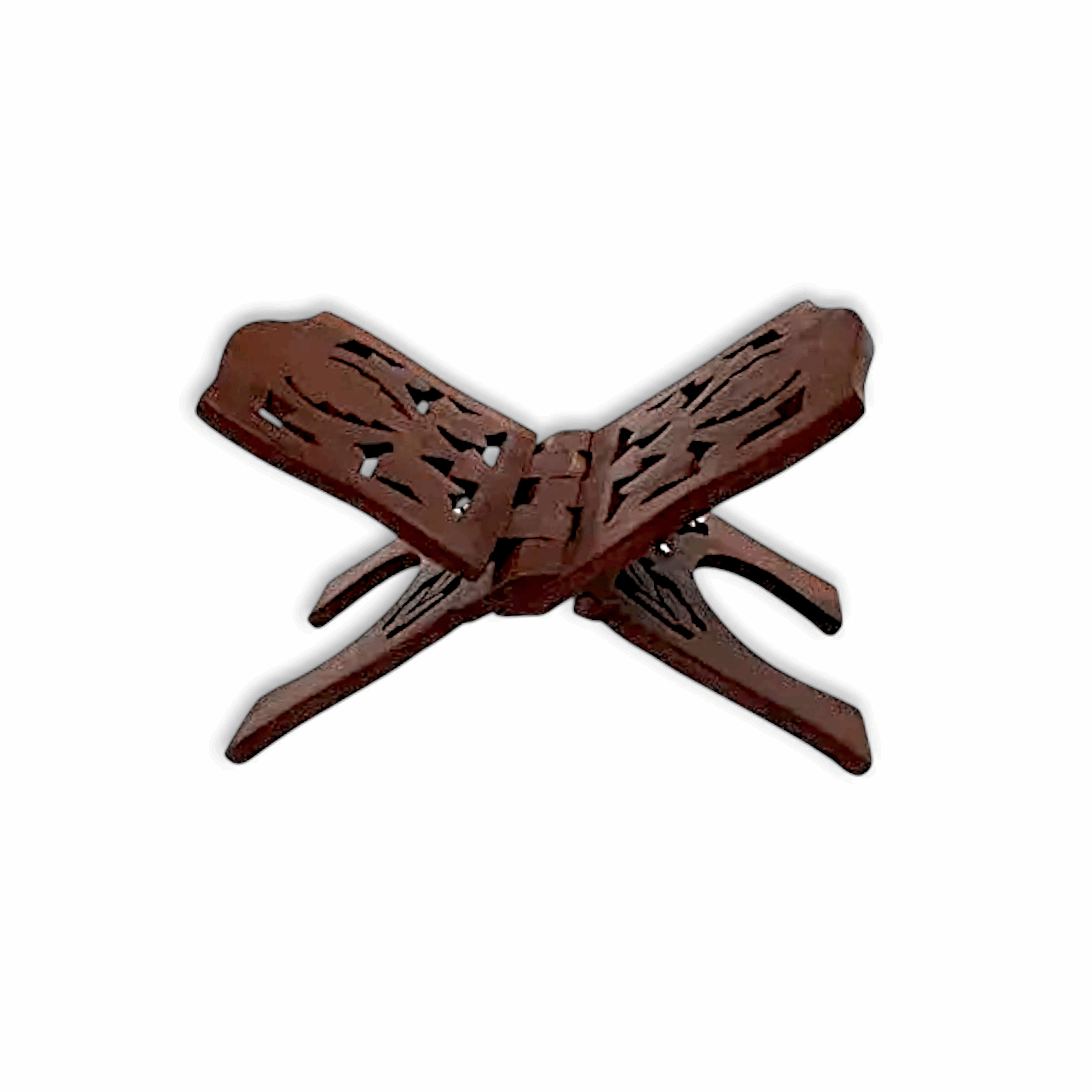 Wooden Hand Carved Holy Book Stand - Gita Stand - Rehal Stand