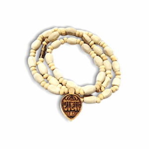 Mayapuri Shri Radha Tulsi Mala - Pendant Radha Tulsi Mala - Tulsi Beaded Chain