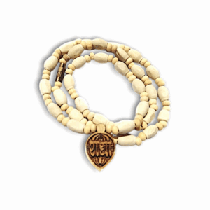 Mayapuri Shri Radha Tulsi Mala - Pendant Radha Tulsi Mala - Tulsi Beaded Chain