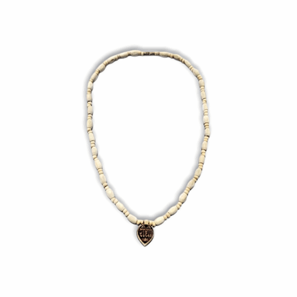 Mayapuri Shri Radha Tulsi Mala - Pendant Radha Tulsi Mala - Tulsi Beaded Chain - Image 2
