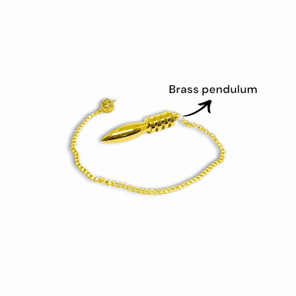 Vastu Vardan Brown Dosing Board - Acrylic Divination Dosing Board - Metaphysical Messagerd with Brass Pendulum - Image 3