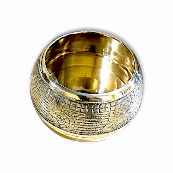 Brass Mana For Lakshmi Puja - Mana For Pooja Purpose - Image 3
