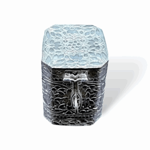 Kumkum Bharani Made of German Silver - for Pooja, Traditional Decoretive Item