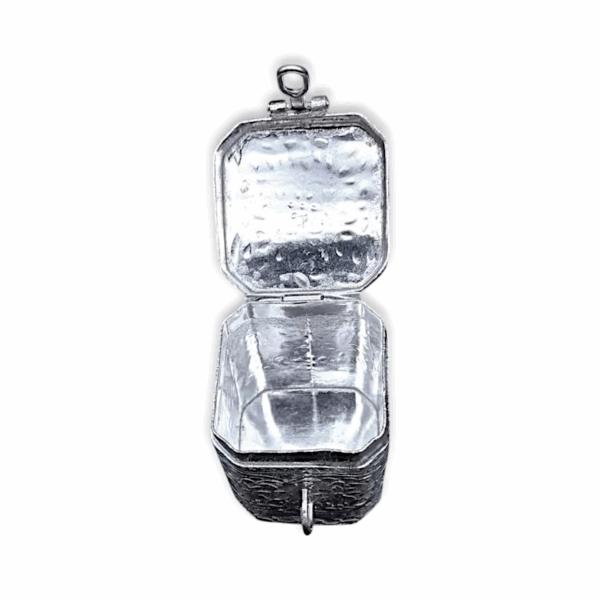Kumkum Bharani Made of German Silver - for Pooja, Traditional Decoretive Item - Image 2
