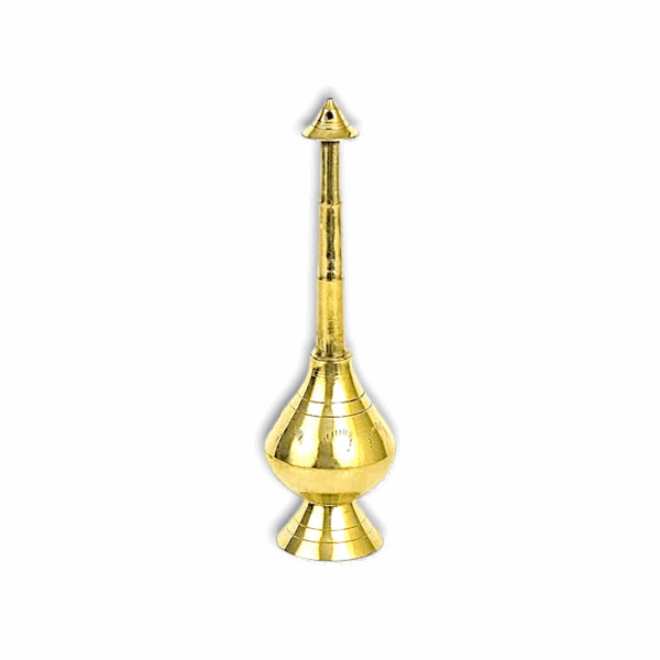 Brass Sprinkler Bottle for Rose Water - Holy Water Sprinkler