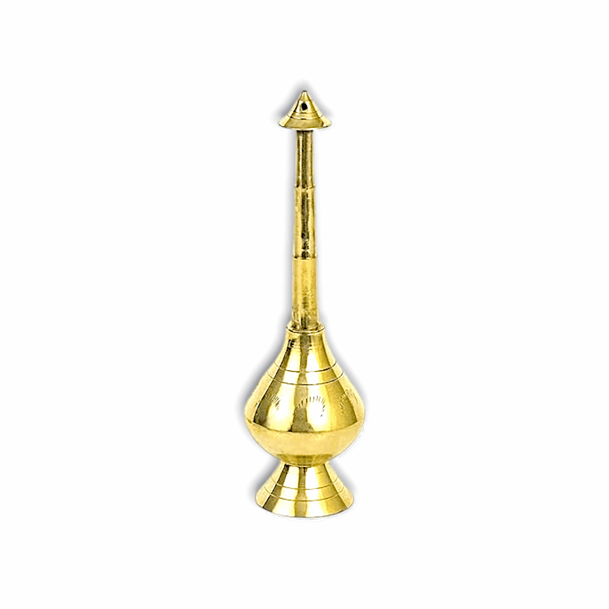 Brass Sprinkler Bottle for Rose Water - Holy Water Sprinkler